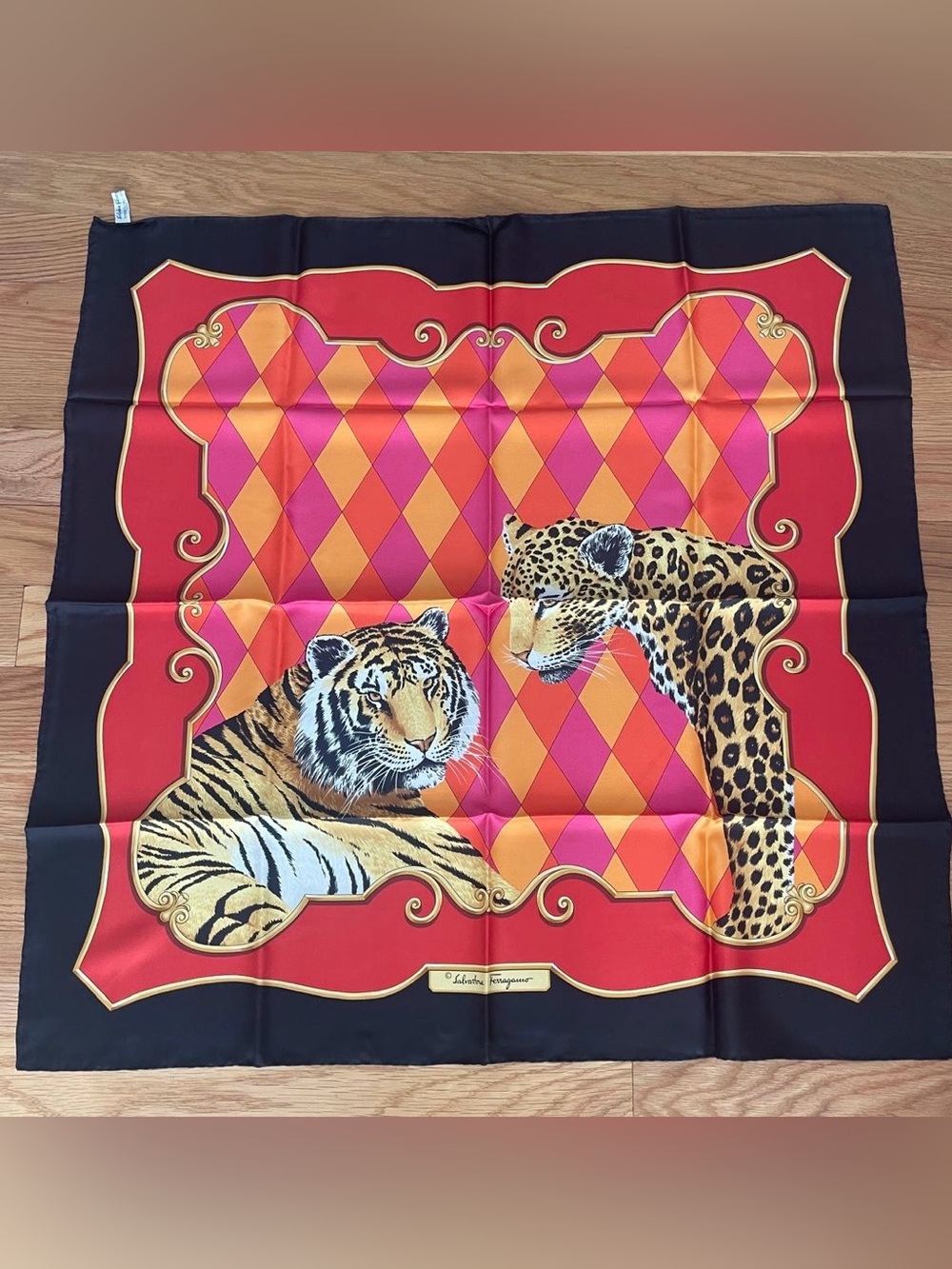 Salvatore Ferragamo Silk Scarf
